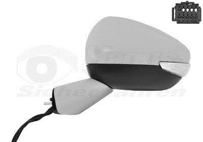 Зеркало наружное заднего вида левое Van Wezel 0979807