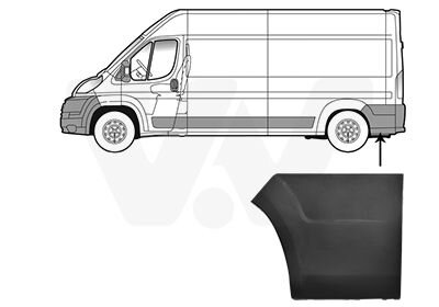 Накладка Van Wezel 0983409