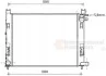 Радіатор охолодження Renault Clio/Logan/Sandero/Dokker 1.5dCi 08- Van Wezel 15002007 (фото 2)