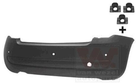 Бампер задний Van Wezel 1604546