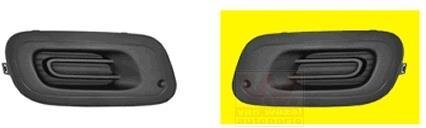 Решетка бампера переднего (заглушка) левая Van Wezel 1607591