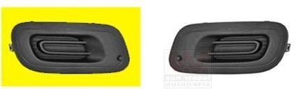 Решетка бампера переднего (заглушка) правая Van Wezel 1607592