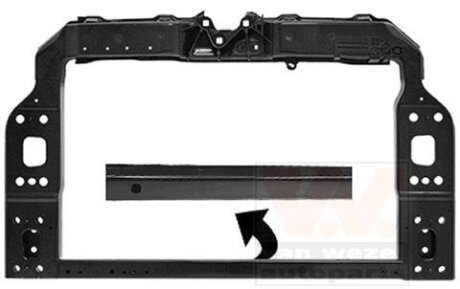 Панель передняя Van Wezel 1607668