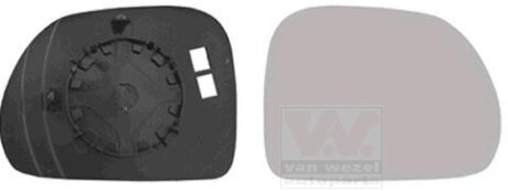 Зеркальный элемент правый Van Wezel 1609832