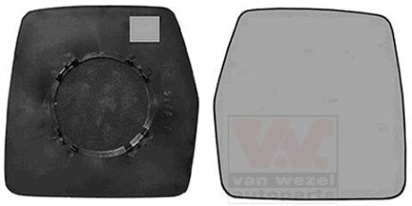 Зеркальный элемент правый Van Wezel 1610834