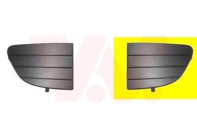 Решетка бампера переднего (заглушка) левая Van Wezel 1619591