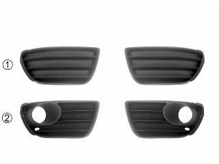 Решетка бампера переднего (заглушка) правая Van Wezel 1622592