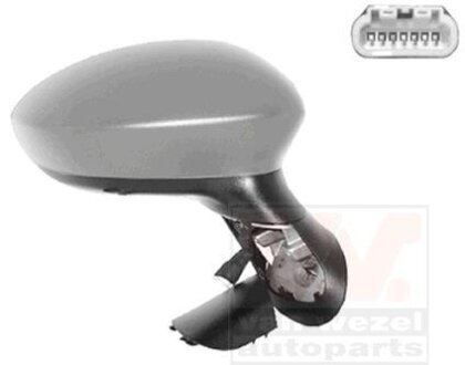 Фото 1 - зеркало наружное заднего вида правое Van Wezel 1624818 Зеркало наружное заднего вида правое Van Wezel 1624818 (фото 1)