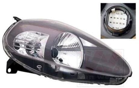 Фара основная правая Van Wezel 1624966