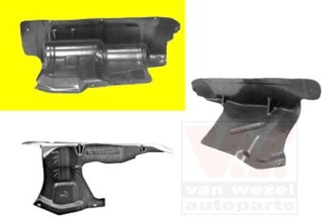 Шумоизоляция подкапотная Van Wezel 1625704