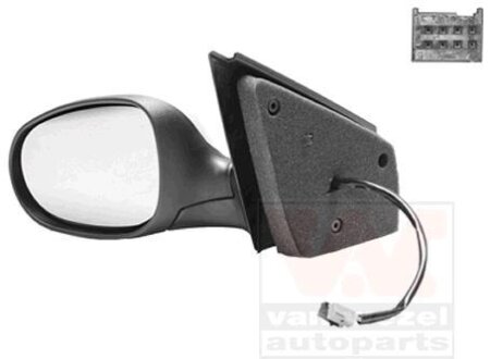 Зеркало наружное заднего вида левое Van Wezel 1629807
