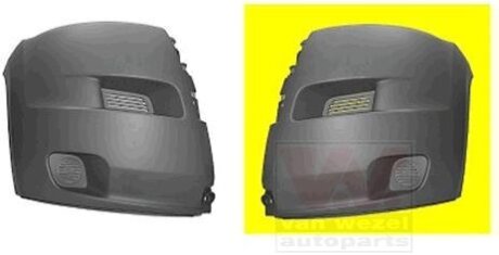 Угольник бампера переднего левый Van Wezel 1651565