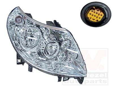 Фара основная правая Van Wezel 1651962
