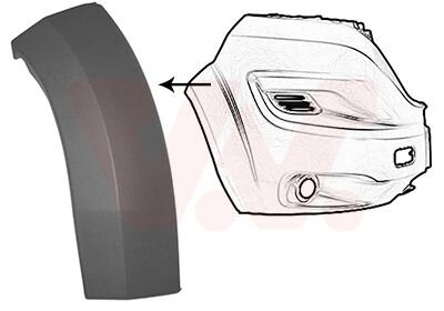 Расширитель крыла переднего правого Van Wezel 1652522