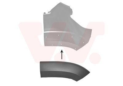 Расширитель крыла переднего правого Van Wezel 1652524