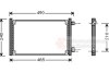 Радиатор кондиционера (Конденсатор) Van Wezel 17005223 (фото 1)