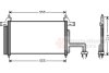 Радиатор кондиционера (Конденсатор) Van Wezel 17005253 (фото 1)