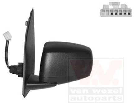 Зеркало наружное заднего вида левое Van Wezel 1709807 (фото 1)