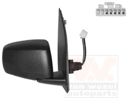 Фото 1 - зеркало наружное заднего вида правое Van Wezel 1709808 Зеркало наружное заднего вида правое Van Wezel 1709808 (фото 1)