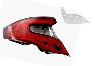 Фонарь задний верхний левый Van Wezel 1717923