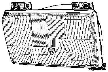 Фара основная правая Van Wezel 1745952