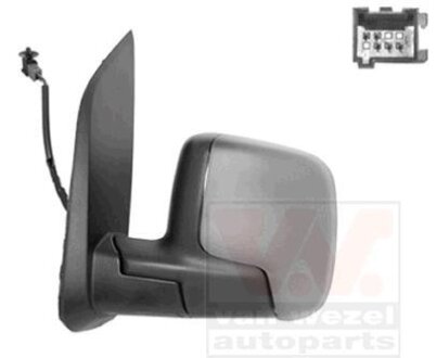 Зеркало наружное заднего вида левое Van Wezel 1748817 (фото 1)