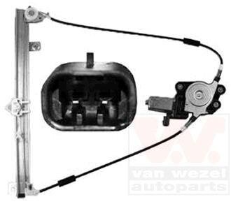 Стеклоподъемник левый Van Wezel 1773261
