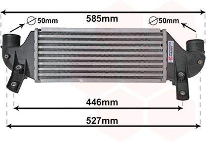 Интеркулер Van Wezel 18004313