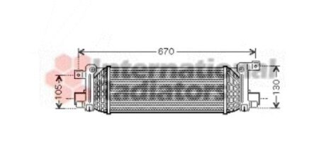 Интеркулер Van Wezel 18004401