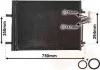 Радіатор кондиціонера (з осушувачем) Ford Galaxy/Mondeo 1.6-2.2 TDCi 07-15 Van Wezel 18005427 (фото 2)