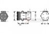 Компресор кондиціонера Ford Transit 2.4D/3.2D 00-14 Van Wezel 1800K167 (фото 2)