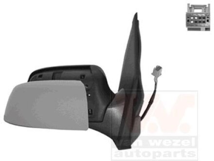 Зеркало наружное заднего вида правое Van Wezel 1806818