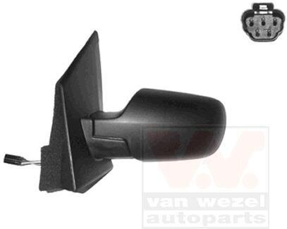 Зеркало наружное заднего вида левое Van Wezel 1810807