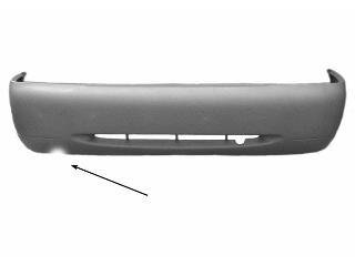 Угольник бампера заднего левый Van Wezel 1826544