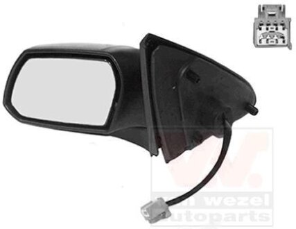 Зеркало наружное заднего вида левое Van Wezel 1828807