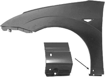 Крыло переднее правое Van Wezel 1858656