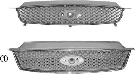 Решетка радиатора Van Wezel 1862514