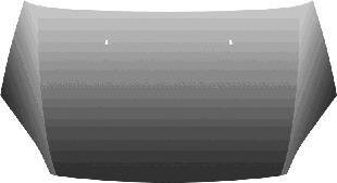 Капот Van Wezel 1862660