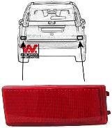 Отражатель света задний левый Van Wezel 1862939