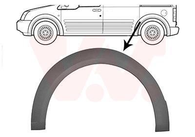 Расширитель крыла заднего левого Van Wezel 1884523