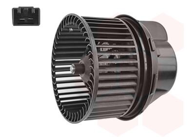 Вентилятор отопителя салона Van Wezel 1887773