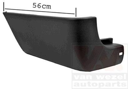 Угольник бампера заднего левый Van Wezel 1898533
