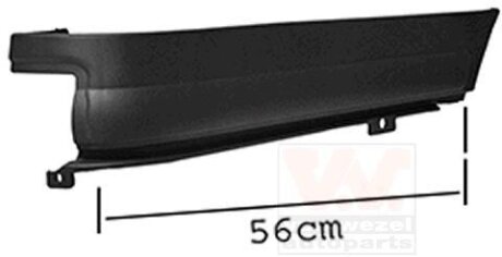 Угольник бампера заднего правый Van Wezel 1898536