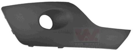 Решетка бампера переднего (заглушка) правая Van Wezel 1987594