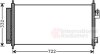 Радиатор кондиционера (Конденсатор) Van Wezel 25005248 (фото 1)