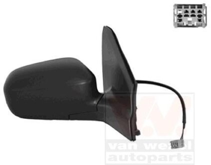 Зеркало наружное заднего вида правое Van Wezel 2549808