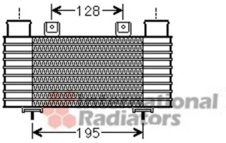 Интеркулер Van Wezel 27004239