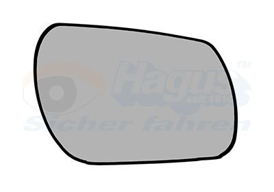 Зеркальный элемент правый Van Wezel 2740838