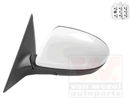 Зеркало наружное заднего вида левое Van Wezel 2756827