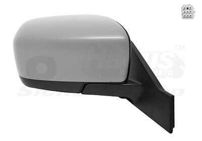 Зеркало наружное заднего вида правое Van Wezel 2762808